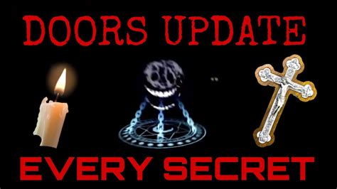 ROBLOX DOORS EVERY SECRET EXPLANATION - YouTube