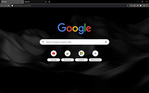 Black Silk Google Chrome Theme | Chrome Themes