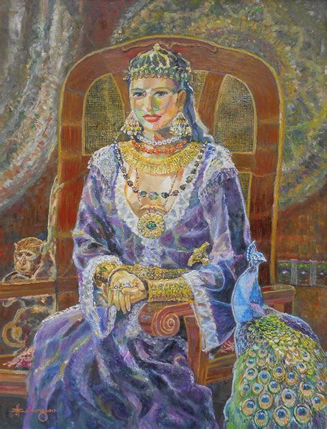 Queen of Sheba - by JBulaong 2017 oil on canvas 24" x 32" # ...