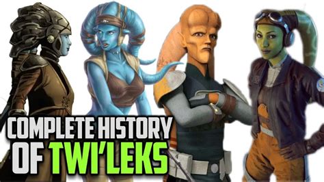 Complete History of the Twileks of Ryloth in 2021 | Twi lek, History ...