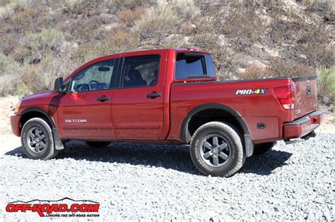 Nissan titan pro 4x off road review