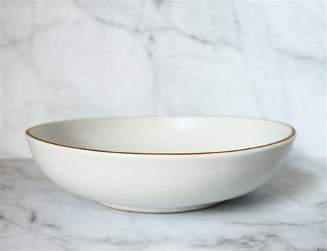 Salad Bowl White Matte | TANTERI CERAMICS