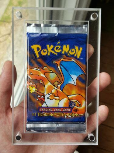 SEALED 1ST EDITION SHADOWLESS BASE SET BOOSTER PACK - CHARIZARD ART POKEMON | eBay