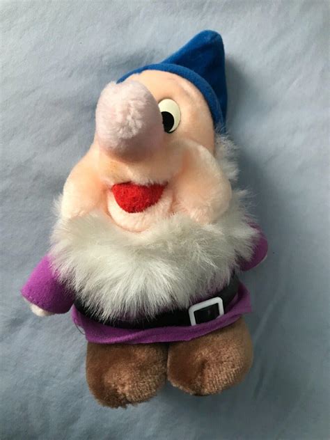 Vintage Disney Seven Dwarfs Plush Set of 7 Stuffed Dolls Disney World ...