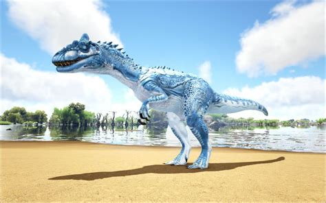 Elemental Ice Allosaurus (Tamed) - Official ARK: Survival Evolved Wiki