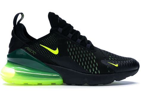 Nike Air Max 270 Black Volt Oil Grey Men's - AH8050-017 - US