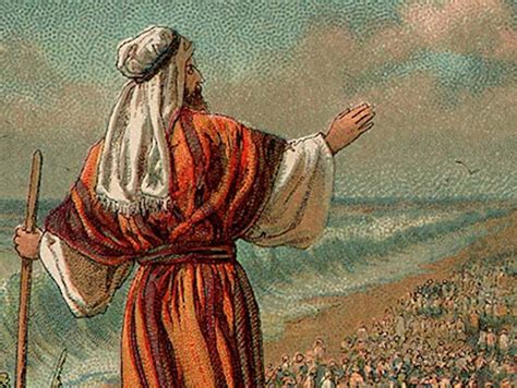 Getting organized, with Moses leading from the back — Jewish Journal