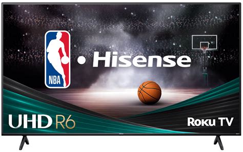 Hisense 65" Class 4K UHD LCD Roku Smart TV HDR R6 Series 65R6E4 ...