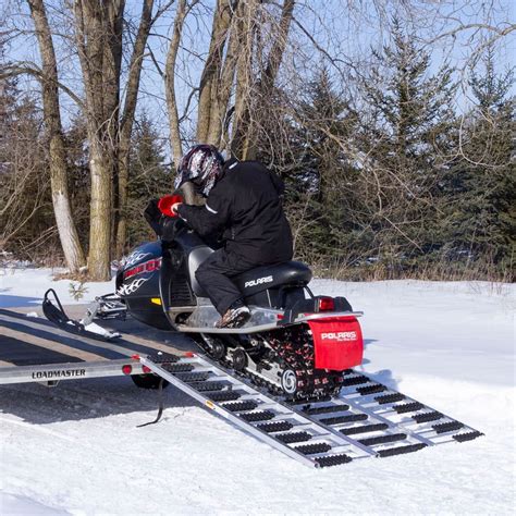 Black Ice Aluminum ATV and Snowmobile Tri-Fold Trailer Ramp | Discount ...