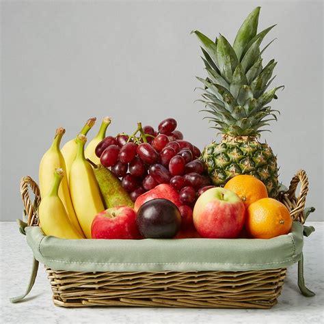 Fresh and Pretty Edible Fruit Basket - Home Ideas Utility Collective | Fruit basket gift, Food ...