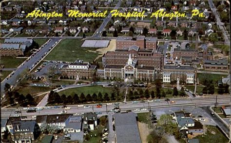 Aerial View Of Abington Memorial Hospital Pennsylvania