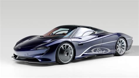 2020 McLaren Speedtail headed to auction