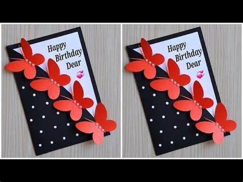 Handmade Greeting Card Designs, Happy Birthday Cards Handmade, Simple Birthday Cards, Birthday ...