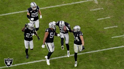 Biggest plays by the Raiders' defense - Week 10