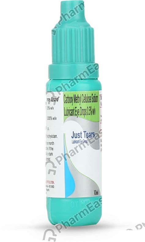 Just Tears 0.5 % Eye Drop (10): Uses, Side Effects, Price & Dosage ...