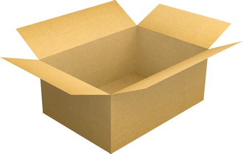 Cardboard box clipart free image download