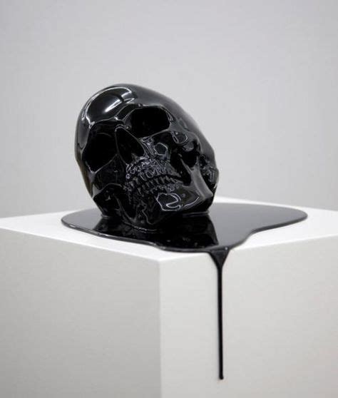 Melting.. (With images) | Skull, Skull art, Sculpture