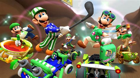 Mario Kart Tour on Twitter: "Green galore! The Green Luigi Pipe ...