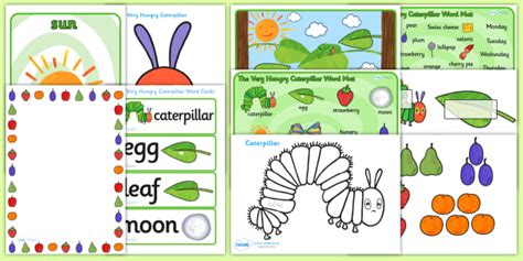 Printable The Very Hungry Caterpillar Activities