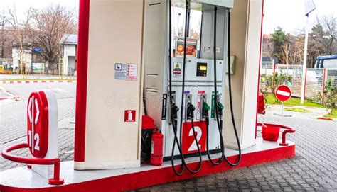 Gas Station Of The Oil Company Lukoil In Bucharest, Romania, 2020 ...