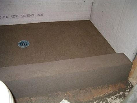 How to Build Shower Pan on Slab Floor | Hunker