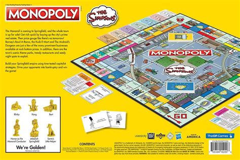 The Simpsons Edition Monopoly Board Game - GeekAlerts