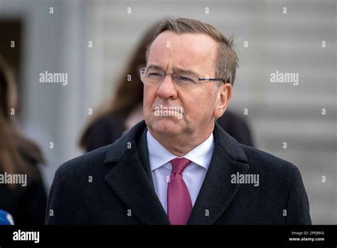 Berlin, Deutschland. 17th Mar, 2023. Federal Defense Minister Boris ...