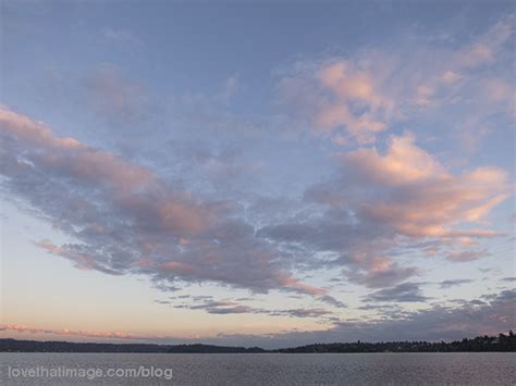 Evening cloudscape | Sara's Fave Photo Blog