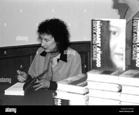 Margaret Atwood signing her books Stock Photo - Alamy