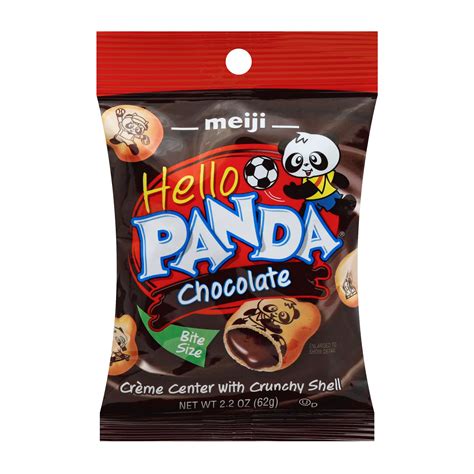 Meiji Hello Panda Chocolate Cookies - Shop Cookies at H-E-B