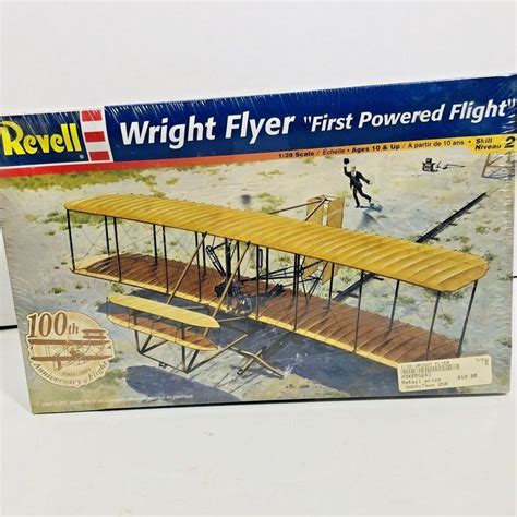 Revell 1:39 Wright Flyer First Powered Flight Model Kit 85-5243 SEALED ...