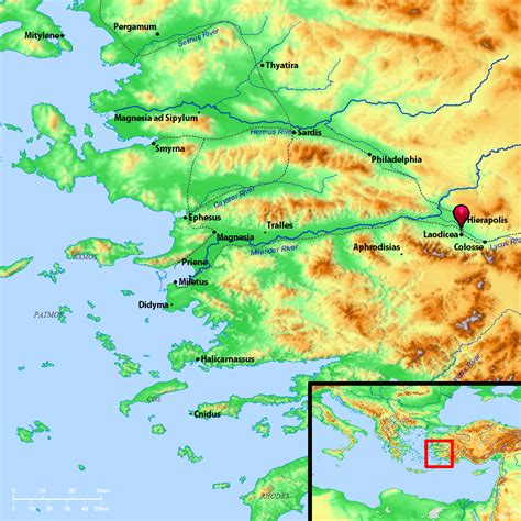 Bible Map: Laodicea