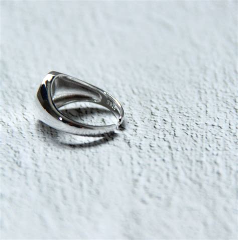 s925 signet ring | misyjewelry