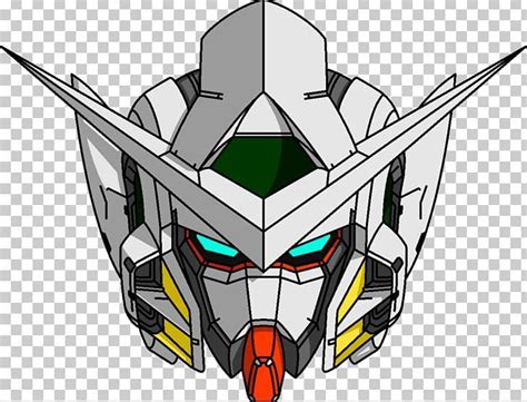 GN-001 Gundam Exia PNG - Free Download | Gundam exia, Gundam head, Gundam