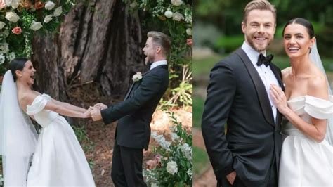 Derek Hough and Hayley Erbert's California wedding features stunning ...