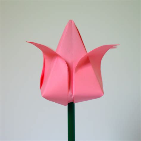 Tulip Flower Origami | Try It - Like It - Create it