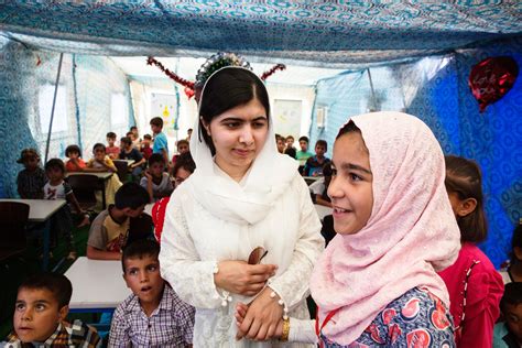 Malala Yousafzai Spends 20th Birthday in Iraq with ISIS Victims | Glamour