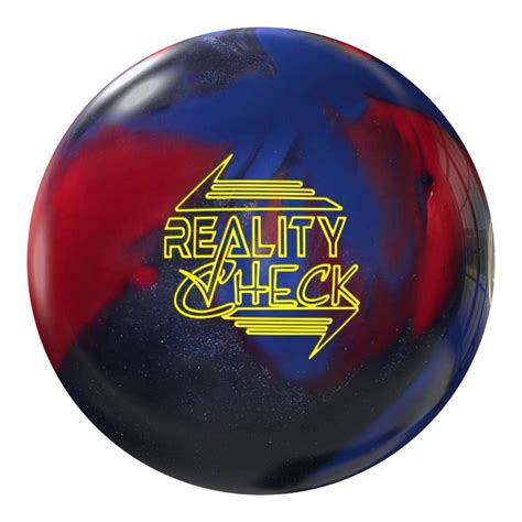 900 Global Reality Check Bowling Ball - Black/Indigo/Maroon