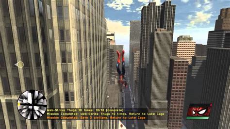 Spider-Man - Web of Shadows - Swinging Gameplay HD - YouTube