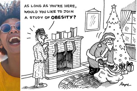 Friday afternoon's funny - Santa visiting a health researcher's house ...