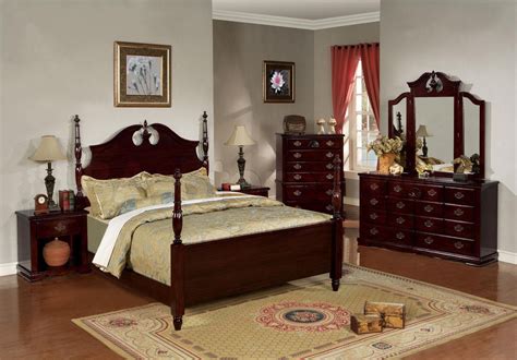 Bedroom Furniture Cherry Wood | Cherry bedroom furniture, Cherry wood bedroom furniture, Bedroom ...