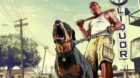 How to walk and play with Chop in GTA 5