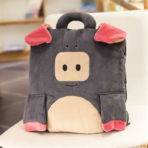 Animal Travel Pillow Blanket Combo - ApolloBox