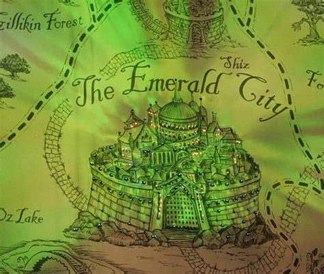 The Emerald City | Part of the Oz map | The Western Sky | Flickr