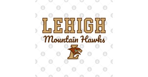 Lehigh University Mountain Hawks (Logo) - Lehigh - T-Shirt | TeePublic