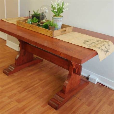 Mortise & Tenon Craftsman Farm Table | Farmhouse Furniture