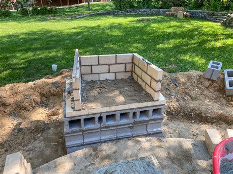 Outdoor Fireplace Foundation Plans – I Am Chris