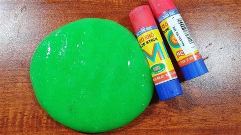 Diy Glue Stick Slime : How To Make Fluffy Slime With Glue Stick DIY No Borax, Eye Drops, Baking ...