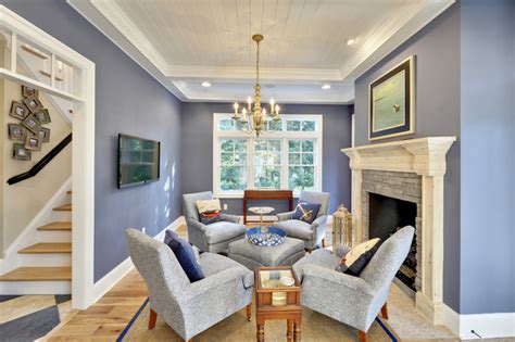 Sherwin Williams Bracing Blue Paint Color Schemes - Interiors By Color