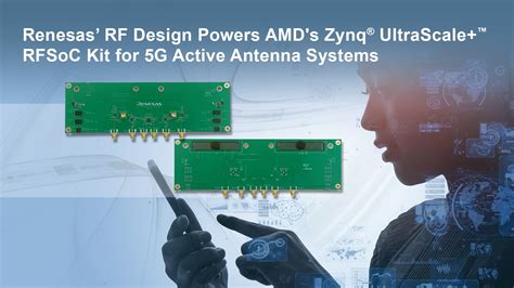 Renesas Collaborates with AMD to Demo Full RF and Digital Front-End Design for 5G Active Antenna ...